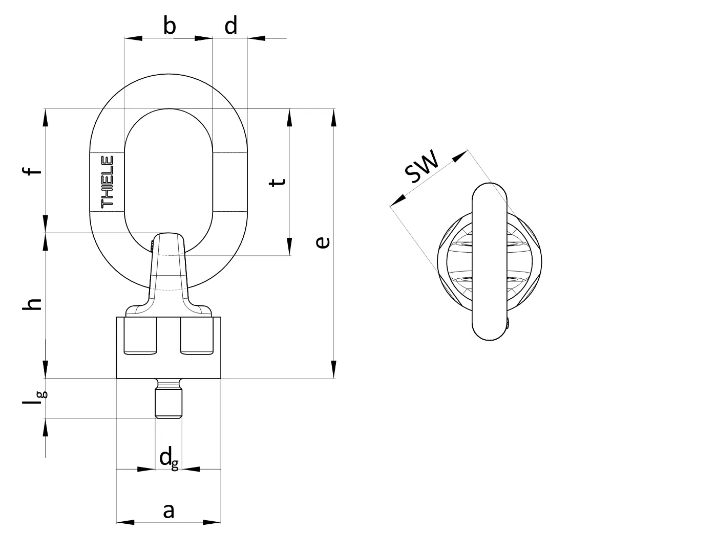Plano de dimensiones