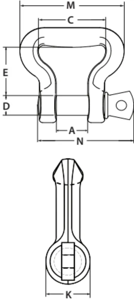 Plano de dimensiones