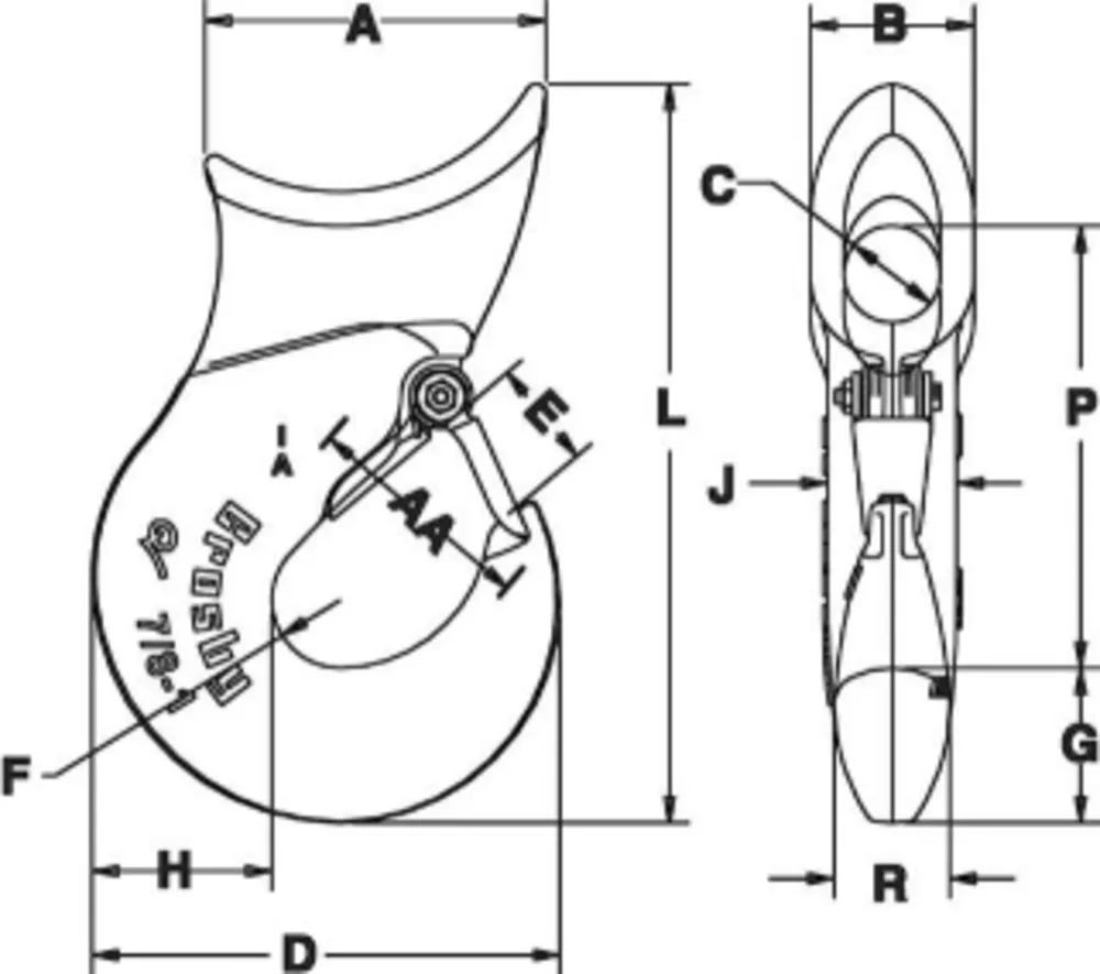 Plano de dimensiones