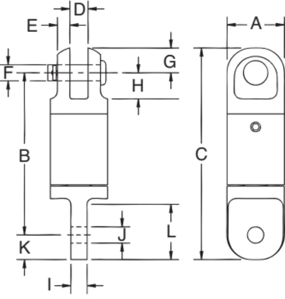 Plano de dimensiones