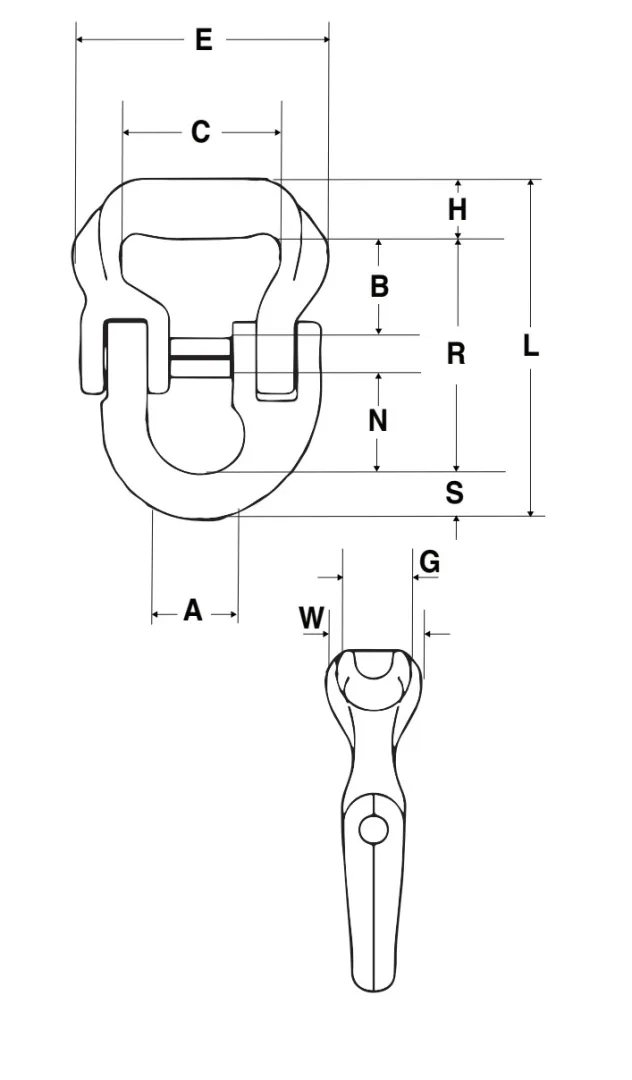 Plano de dimensiones