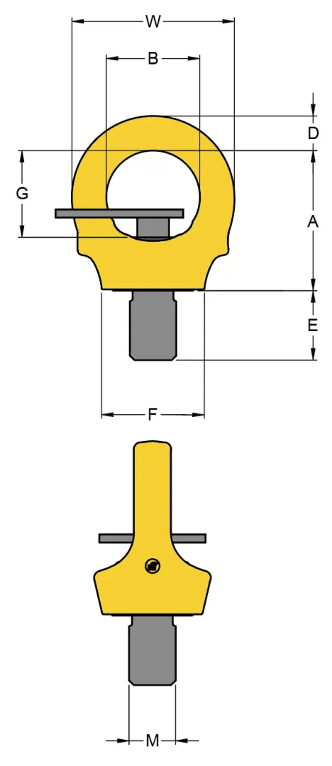Plano de dimensiones